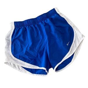 Nike Dri-Fit Blue White Athletic Shorts Size S